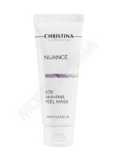 Nuance 10% AHA+PHA Peel Mask - Пилинг-маска 10% AHA+PHA, 75 мл - МОРЕ КРЕМА официальный магазин косметики CHRISTINA LEVISSIME ARKADIA , Магазин Профессиональной косметики , доставка косметики