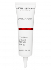 Comodex Cover & Shield Cream SPF 20 – Защитный крем с тоном SPF 20 - Косметика, парфюмерия