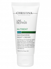 Line Repair Nutrient Niacinamide Night Cream – Восстанавливающий ночной крем - Косметика, парфюмерия