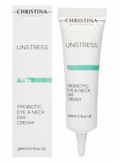 Unstress Probiotic Day Cream Eye & Neck SPF 12 – Дневной крем для кожи вокруг глаз и шеи SPF 12 - Косметика, парфюмерия