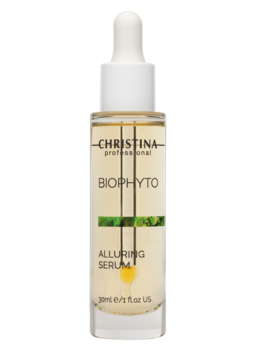 Bio Phyto Alluring Serum – Сыворотка «Очарование» - КОСМЕТИКА ПРОФЕССИОНАЛЬНАЯ.CHRISTINA . Levessime, Arkadia крем, уход, пилинг, маски, SPF, тоники, пенки, умывающие средства, биофито пилинг, маска заатар, противокуперозная маска, растительный пилинг, купить крем Березовский, купить крем Арамиль, ухо