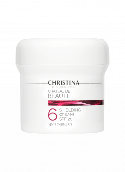 Chateau de Beaute Shielding Cream SPF 20 – Защитный крем SPF 20 (шаг 6) - Косметика, парфюмерия