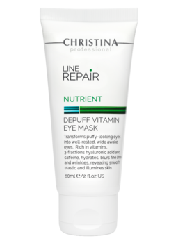 Line Repair Nutrient Depuff Vitamin Eye Mask – Восстанавливающая противоотечная маска для кожи вокруг глаз - Косметика, парфюмерия
