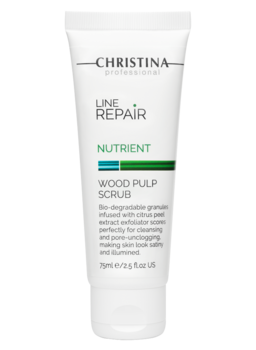 Line Repair Nutrient Wood Pulp Scrub – Скраб с частицами коры цитрусовых - Косметика, парфюмерия