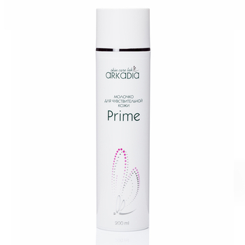 Молочко PRIME для чувствительной кожи - КОСМЕТИКА ПРОФЕССИОНАЛЬНАЯ.CHRISTINA . Levessime, Arkadia крем, уход, пилинг, маски, SPF, тоники, пенки, умывающие средства, биофито пилинг, маска заатар, противокуперозная маска, растительный пилинг, купить крем Березовский, купить крем Арамиль, ухо