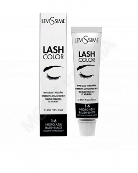 LASH COLOR BLUISH-BLACK / Краска для бровей и ресниц (иссине-черный)  1.6 - МОРЕ КРЕМА официальный магазин косметики CHRISTINA LEVISSIME ARKADIA , Магазин Профессиональной косметики , доставка косметики