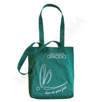 Сумка-шоппер с логотипом - МОРЕ КРЕМА официальный магазин косметики CHRISTINA LEVISSIME ARKADIA , Магазин Профессиональной косметики , доставка косметики