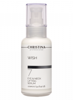 Wish Eye and Neck Lifting Serum – Подтягивающая сыворотка для кожи вокруг глаз и шеи (шаг 7) - Косметика, парфюмерия